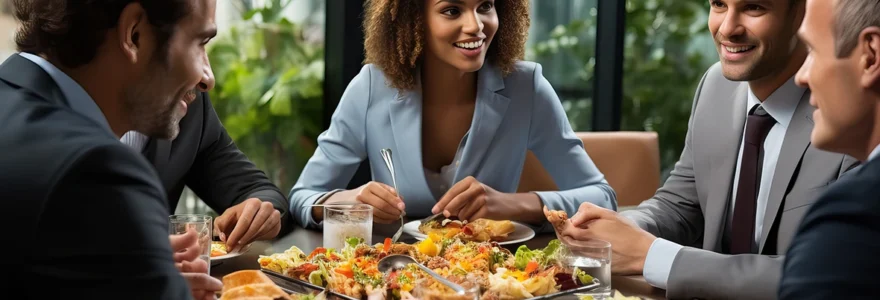 diner gastronomique en deplacement professionnel